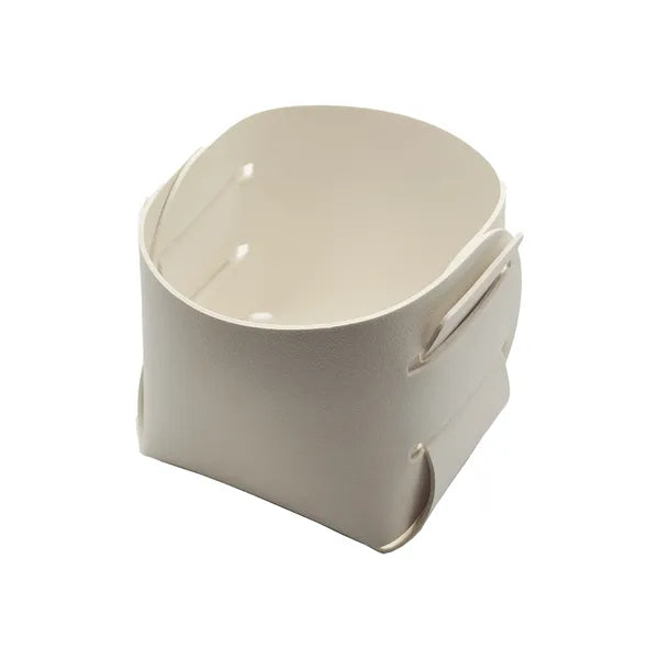 Foldable PU Leather Desk Sundries Storage Tray