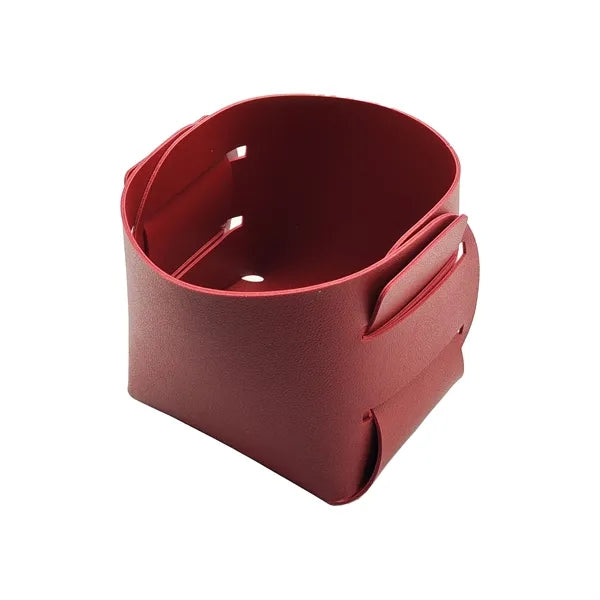 Foldable PU Leather Desk Sundries Storage Tray
