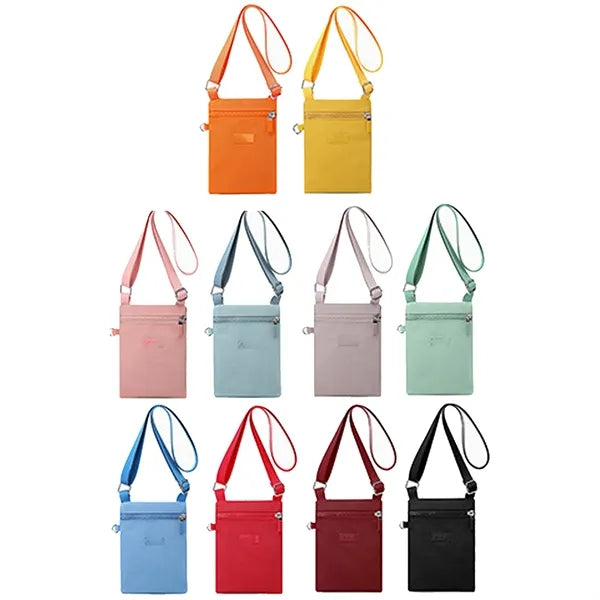 Square Nylon Multi-Wear Crossbody Essentials Carrying