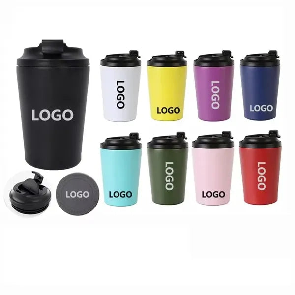 12oz Stainless Steel Insulated Travel Mug