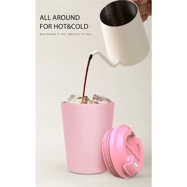 12oz Stainless Steel Insulated Travel Mug