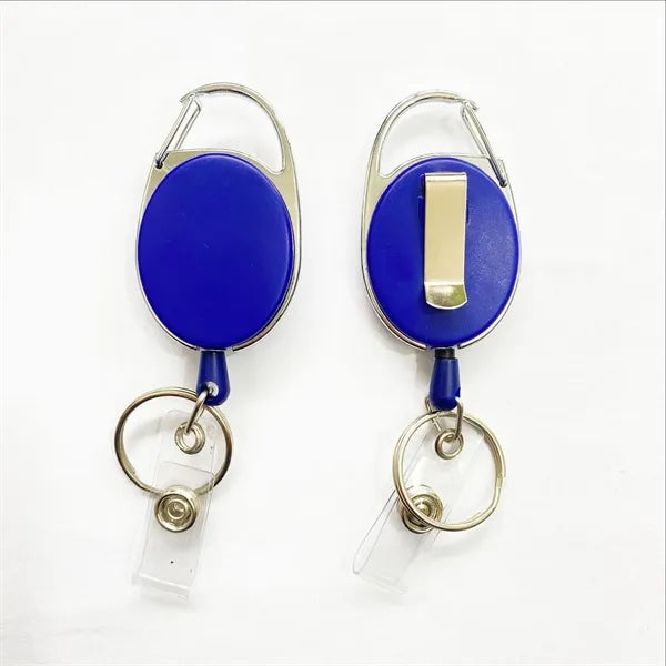 Stractable Keychain with ID Badge Clip