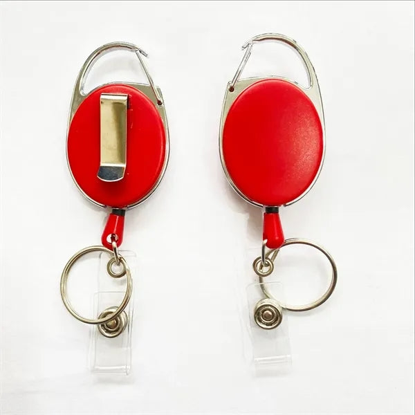 Stractable Keychain with ID Badge Clip