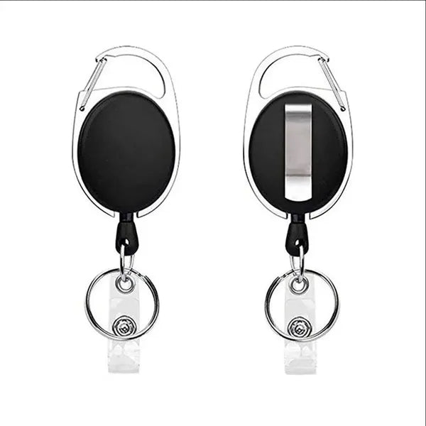 Stractable Keychain with ID Badge Clip