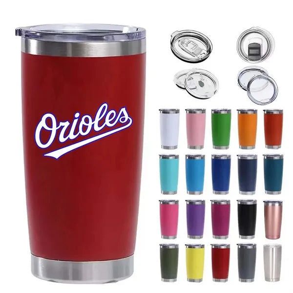 20oz Vacuum Insulated Double Wall Tumbler Travel Coffee Mug