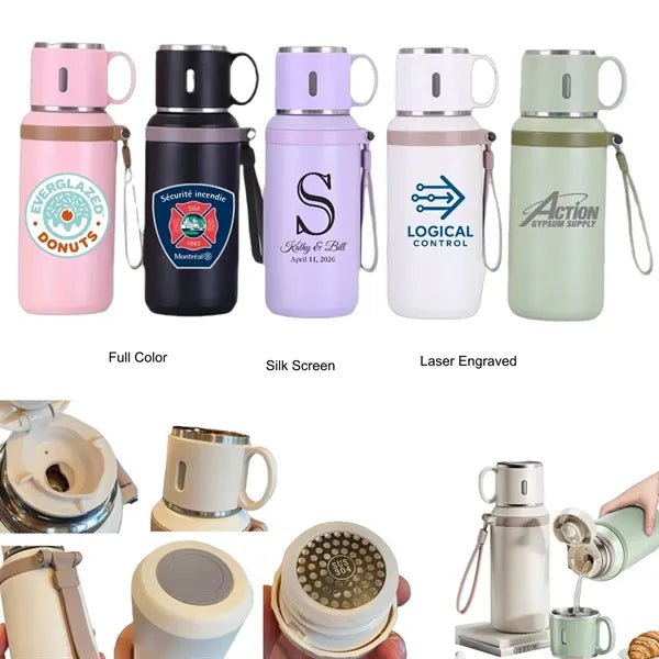 20/27 oz Tea Infuser Vacuum Insulated Bottle Carry Handle