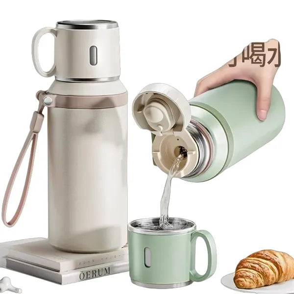 20/27 oz Tea Infuser Vacuum Insulated Bottle Carry Handle