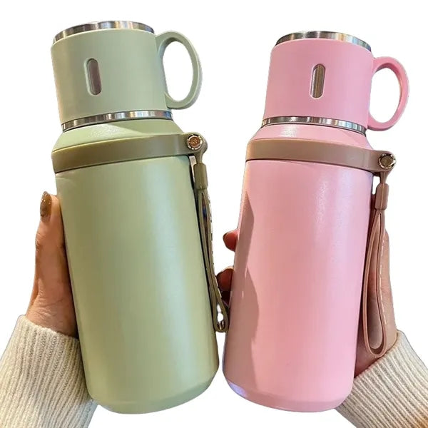 20/27 oz Tea Infuser Vacuum Insulated Bottle Carry Handle