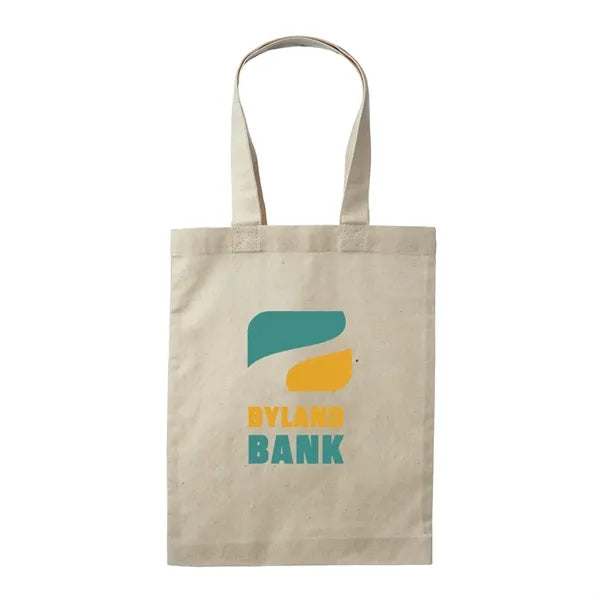 Rectangle Natural Cotton Fiber Gift Bag (2 Color Imprint)