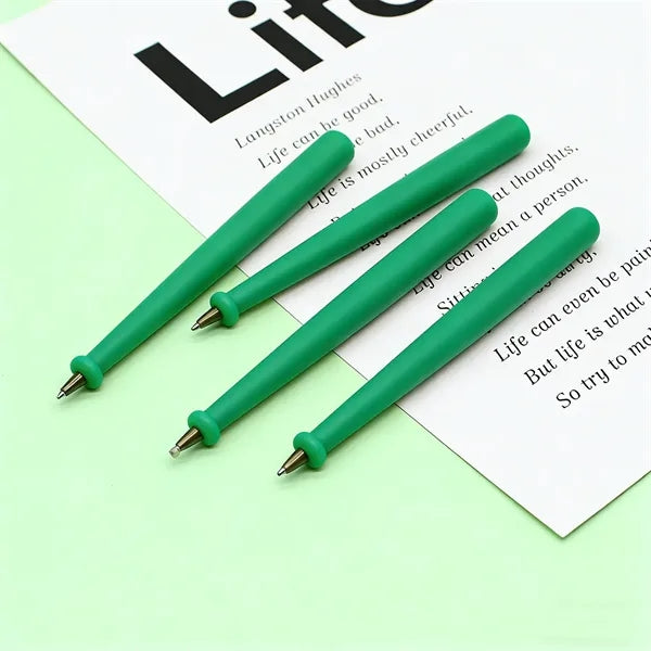 Printed 14cm Ruler Plastic Square Signature Pen