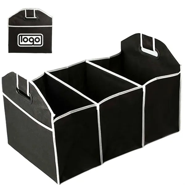 Collapsible Nonwoven Car Trunk Organizer w/ Handles