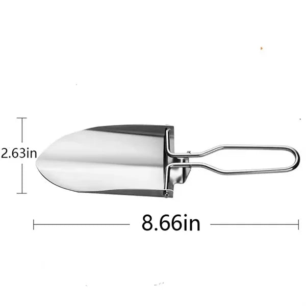 Stainless Steel Folding Garden Shovel