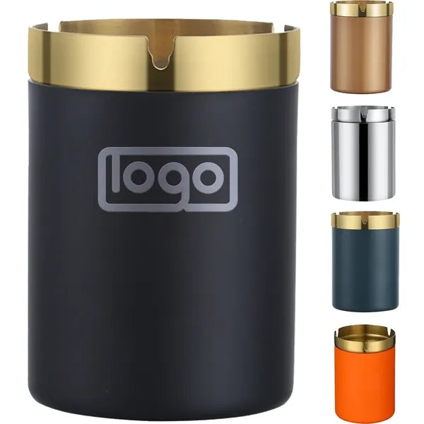 Stainless Steel Windproof Ashtray