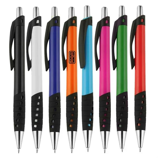 Retractable Plastic Ballpoint Pen