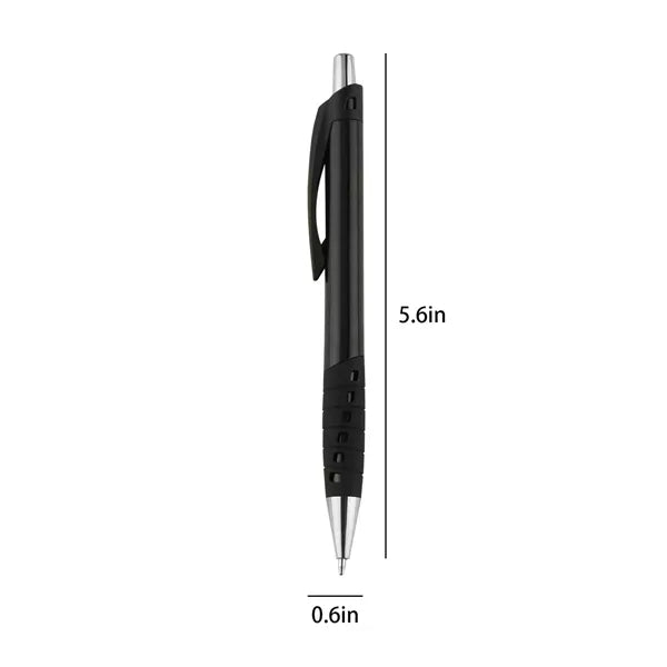 Retractable Plastic Ballpoint Pen