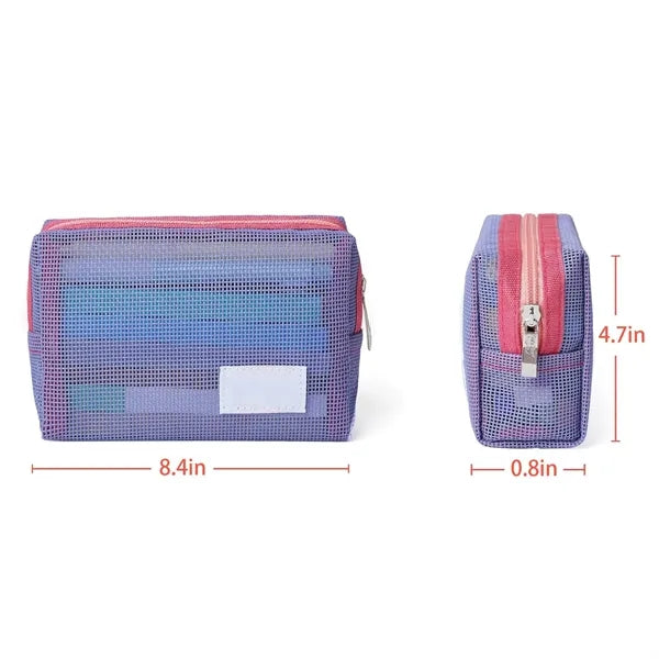 Portable Mesh Pencil Case