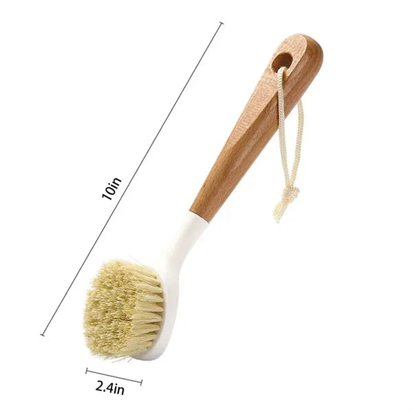 Long Handle Beech Wood Pot Brush