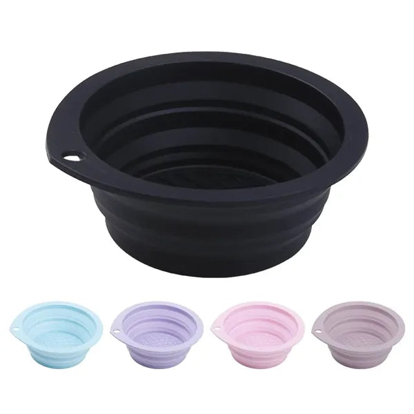Silicone Food Grade Foldable Dog Bowl