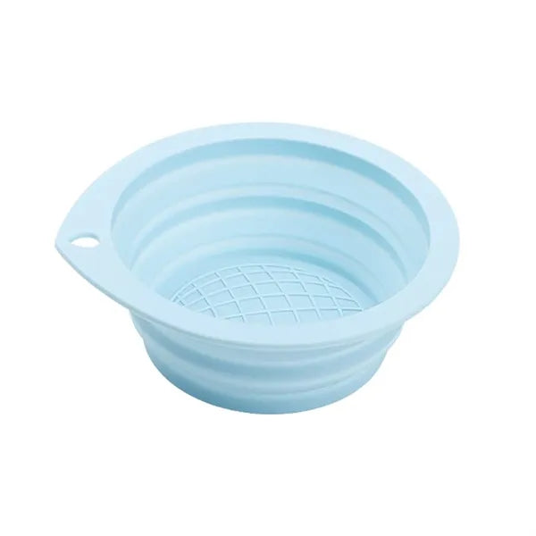 Silicone Food Grade Foldable Dog Bowl