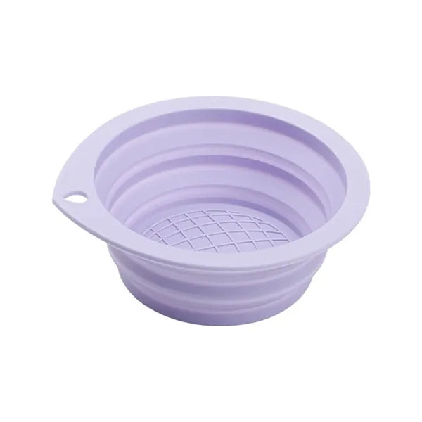 Silicone Food Grade Foldable Dog Bowl