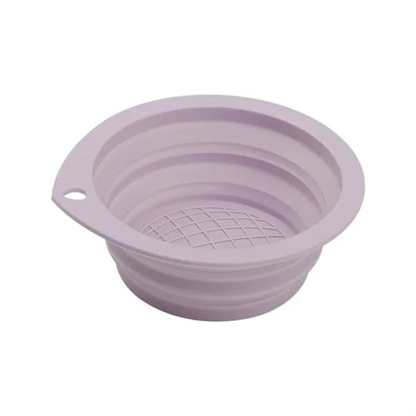 Silicone Food Grade Foldable Dog Bowl