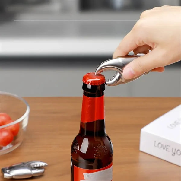 Stainless Steel Crab Claw Bottle Opener