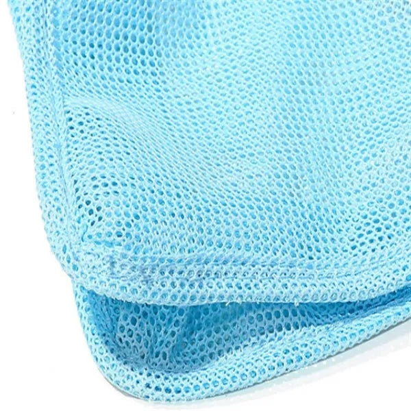 Kids Colorful Mesh Beach Seashell Bag