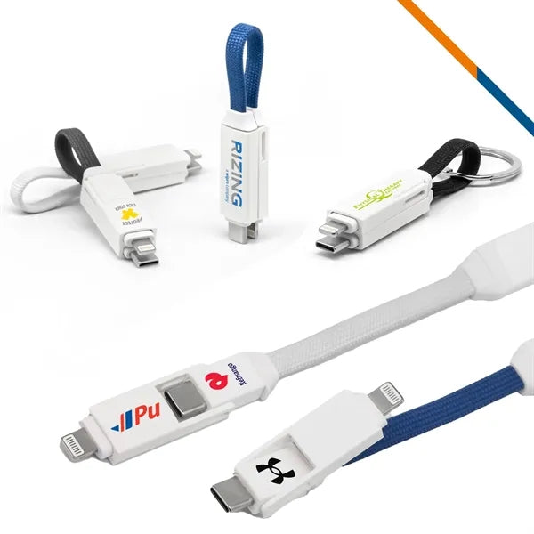 KeyCord 2in1 Keychain Fast Charging Data Transfer Cable