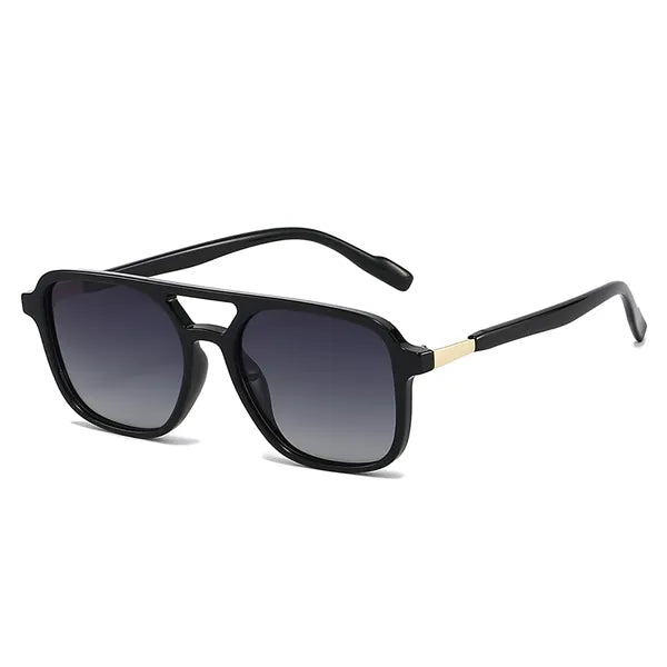 Polarized Retro Aviator Sunglasses
