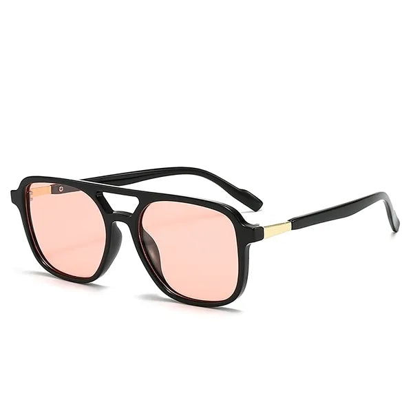 Polarized Retro Aviator Sunglasses