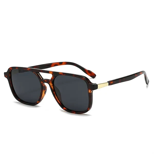 Polarized Retro Aviator Sunglasses