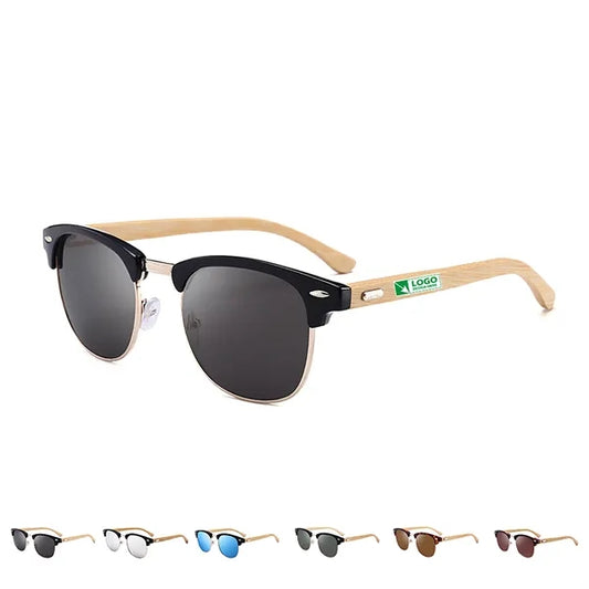Retro Bamboo Sunglasses