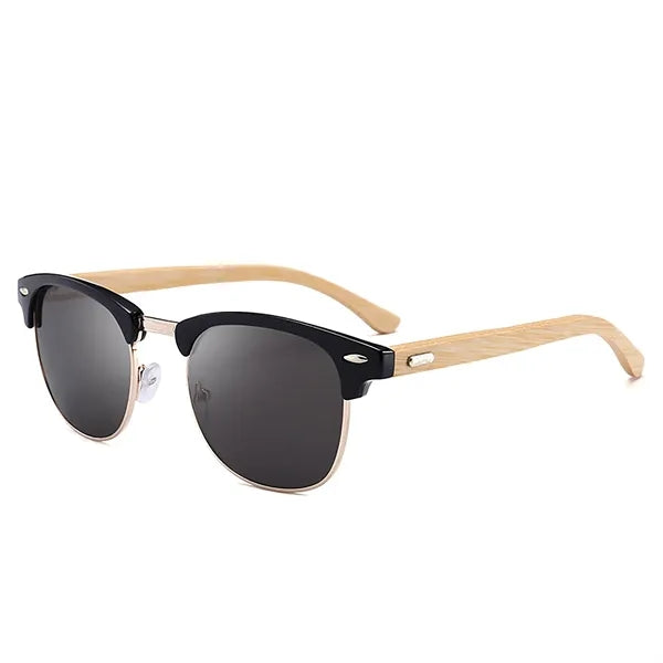 Retro Bamboo Sunglasses