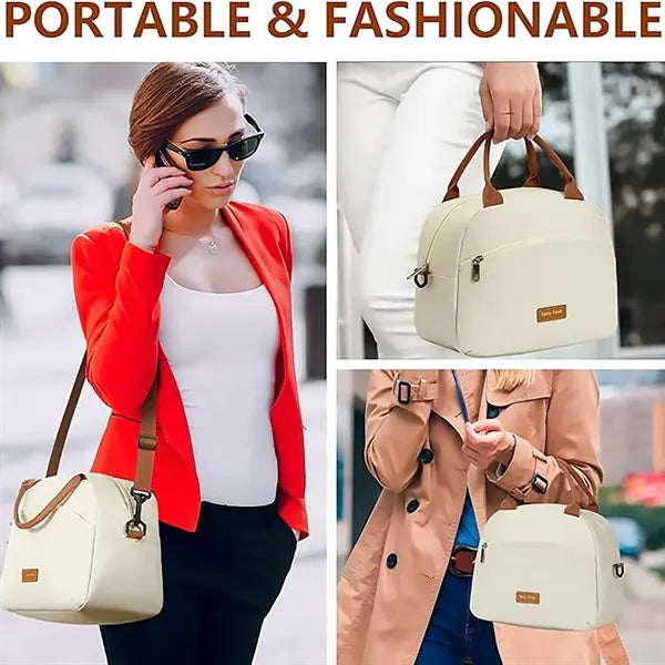 Insulated Lunch Bag for Hot and Cold Foods