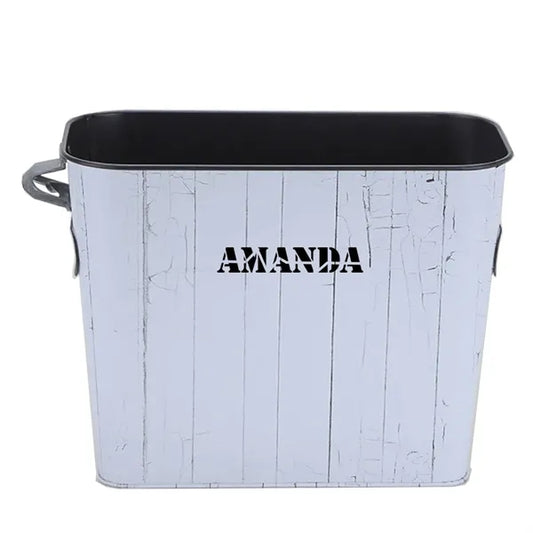 264oz Metal Galvanized Ice Bucket