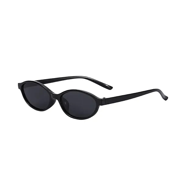 Retro Oval Cat Eye Sunglasses