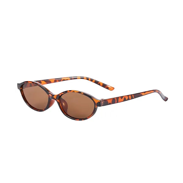 Retro Oval Cat Eye Sunglasses