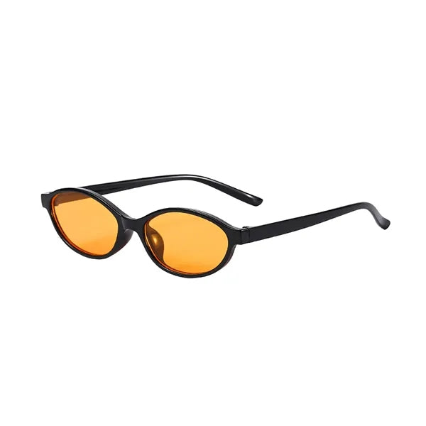 Retro Oval Cat Eye Sunglasses