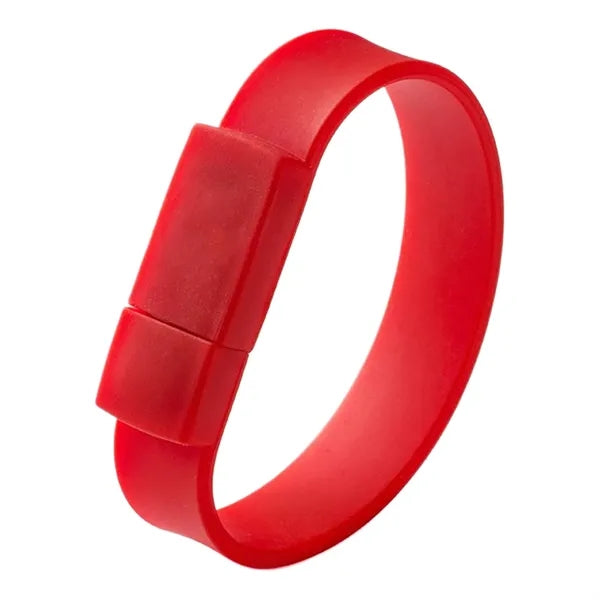 Silicone USB Flash Drive Bracelet