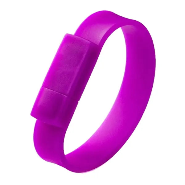 Silicone USB Flash Drive Bracelet