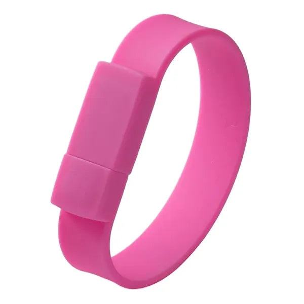 Silicone USB Flash Drive Bracelet