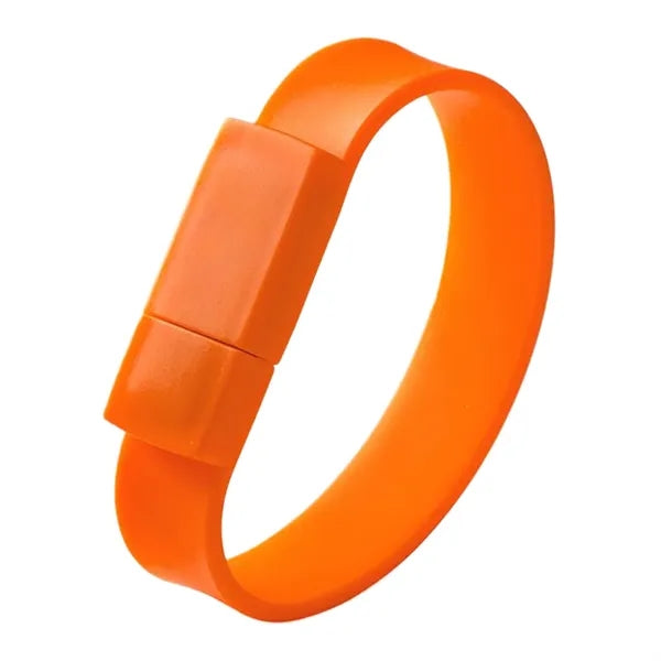 Silicone USB Flash Drive Bracelet