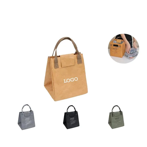 DuPont Paper Insulated Lunch Bag for Cold Storage