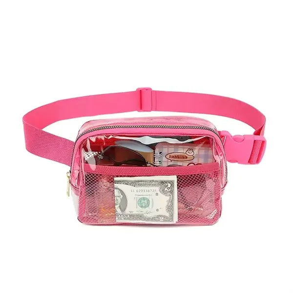 Clear Bag Stadium Approved Crossbody Fanny Belt Pack Unisex