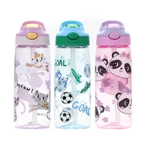 14OZ Flip Water Bottles for Kids