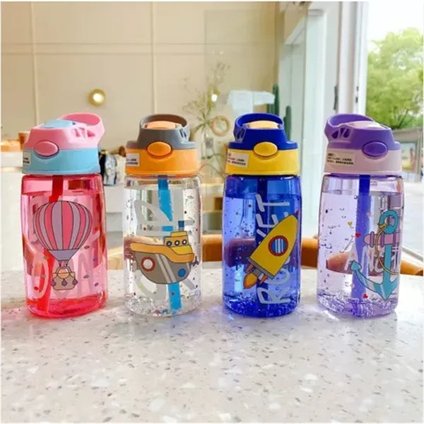 14OZ Flip Water Bottles for Kids
