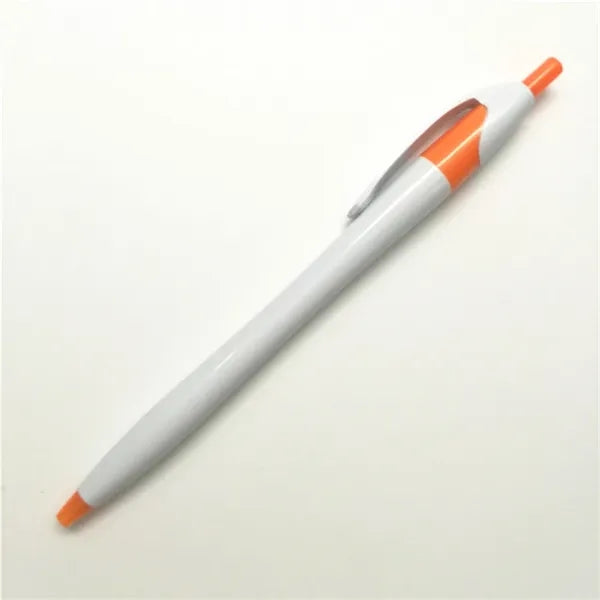 Vibrant Accent Plastic Ballpoint Pen