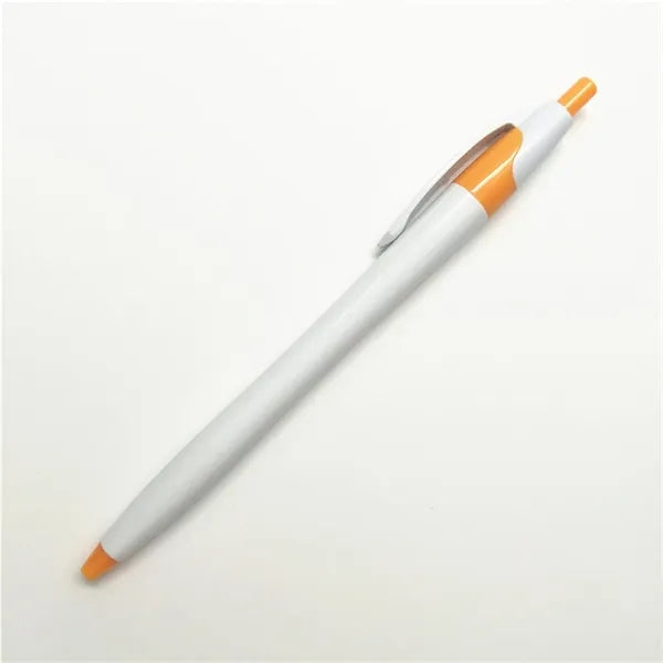 Vibrant Accent Plastic Ballpoint Pen