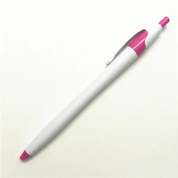 Vibrant Accent Plastic Ballpoint Pen