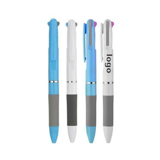 3-Color Ballpoint Pen With Smooth Ink Flow